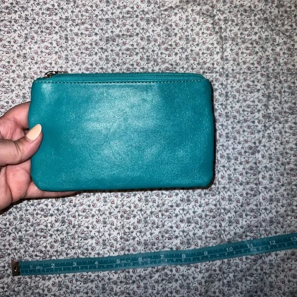 Beautiful Teal Multi-pocket Relic Wallet! - Picture 8 of 8